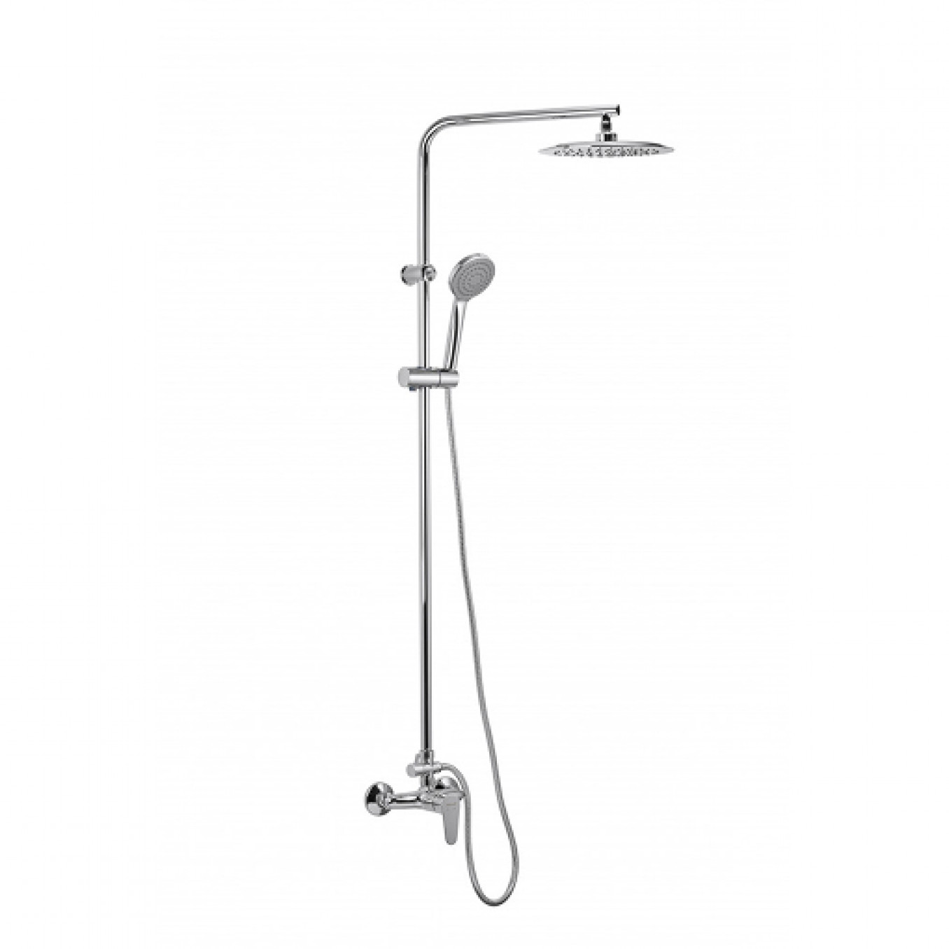 Baterija za tuš MINOTTI VIVA sa komplet usponskim tušem