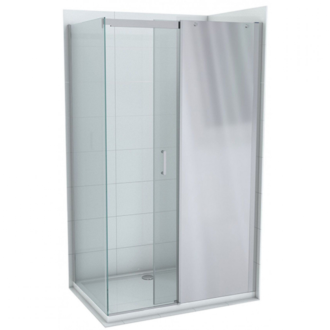 Tuš kabina COPEN TITAN 1200x800x1950 staklo 8mm providno sa ogledalom