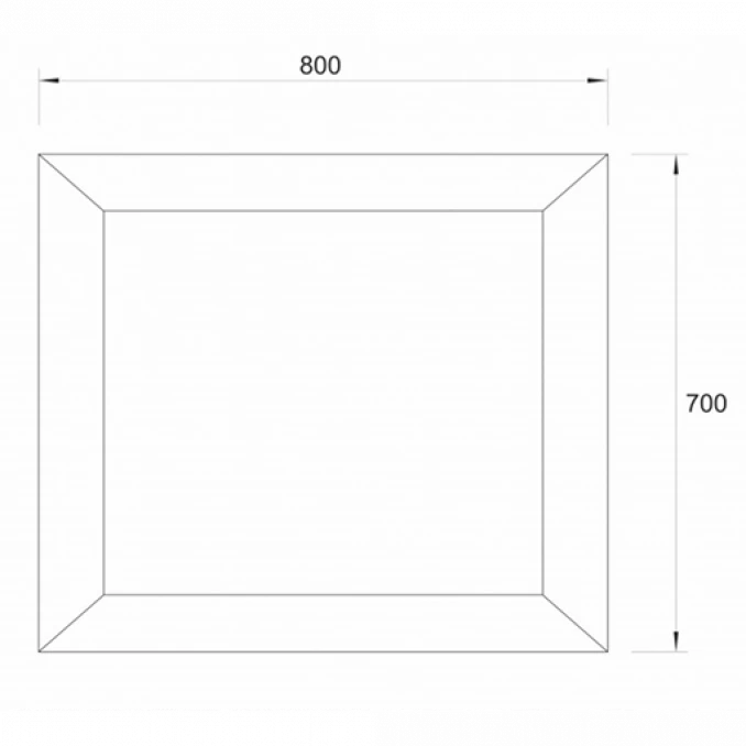 Ogledalo COPEN 800x700