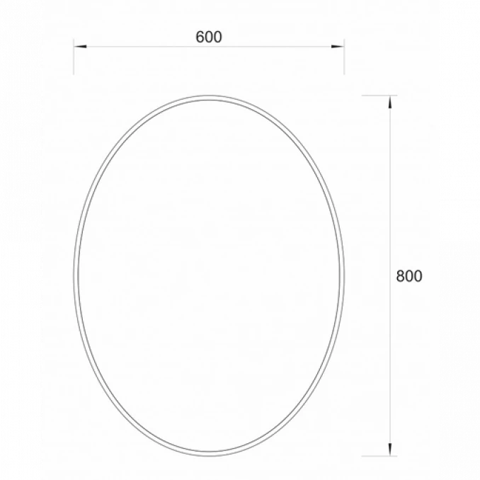 Ogledalo COPEN 600x800