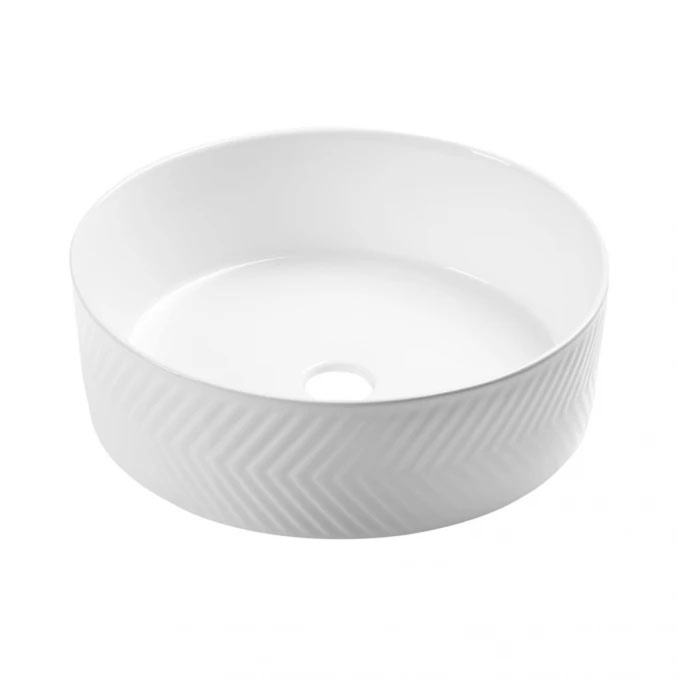 Lavabo nadgradni MINOTTI 360x360x115 bijeli mat