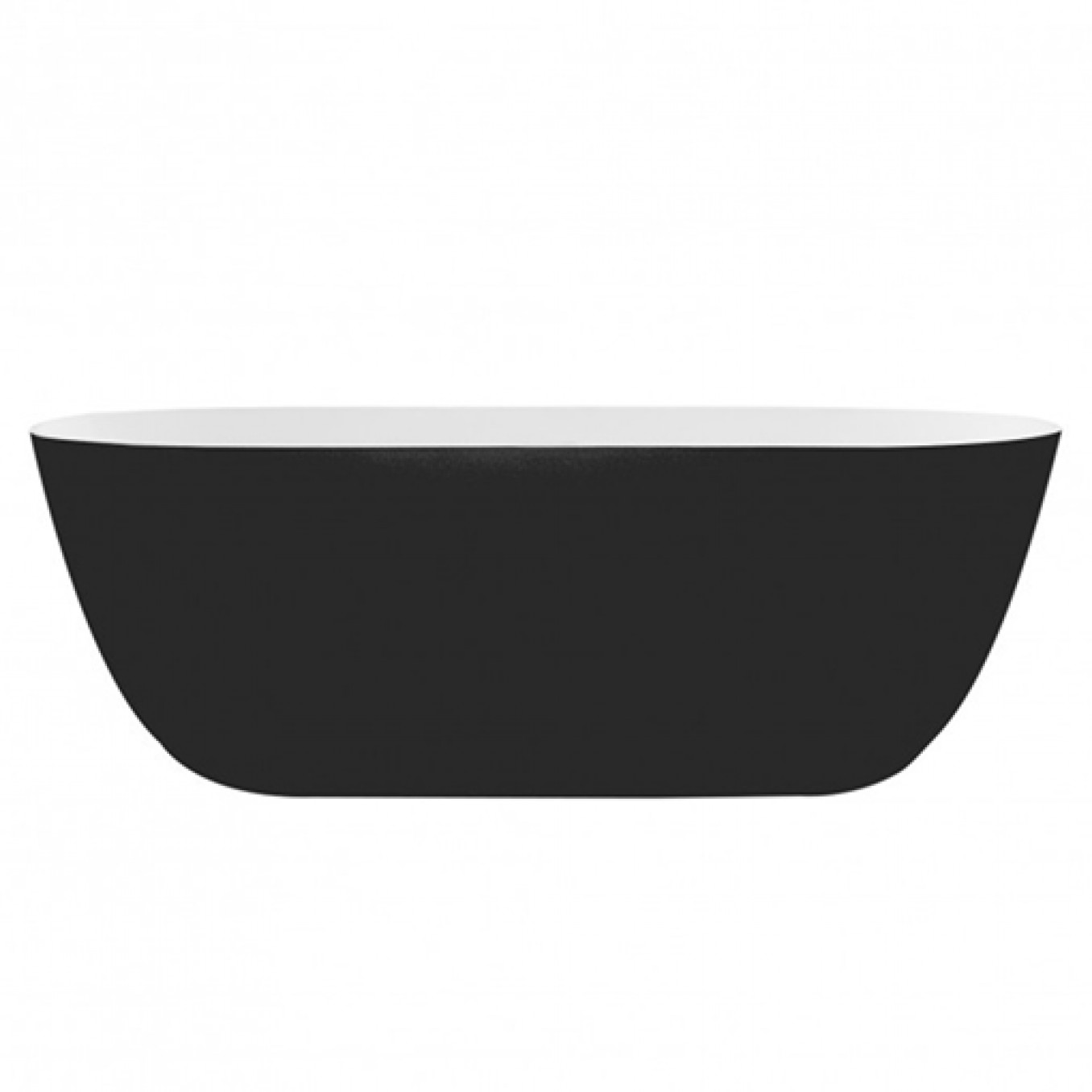 Kada samostojeća COPEN JUDY 1700x750x570mm mat crna/mat bela