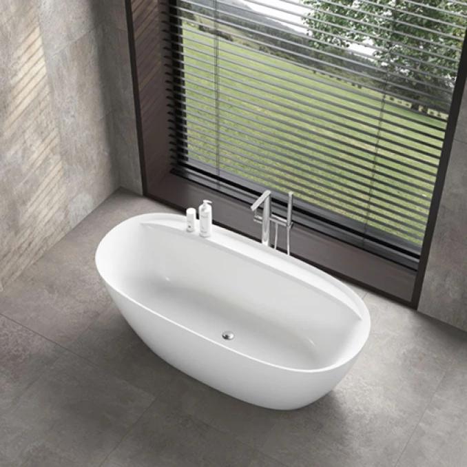 Kada samostojeća COPEN LAUREN 1700x800x585mm sjajna bela