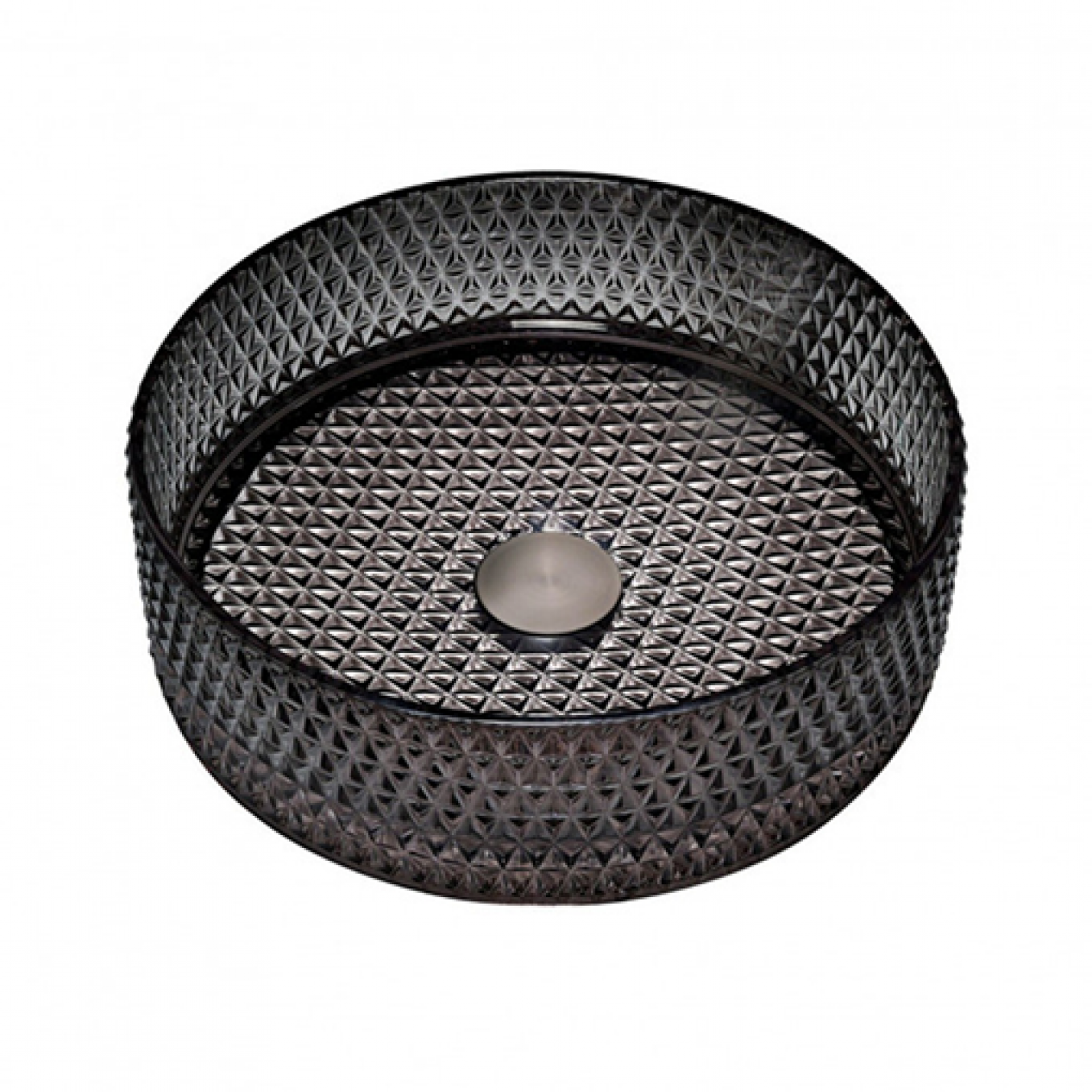 Stakleni lavabo COPEN nadgradni fi400x125mm crni