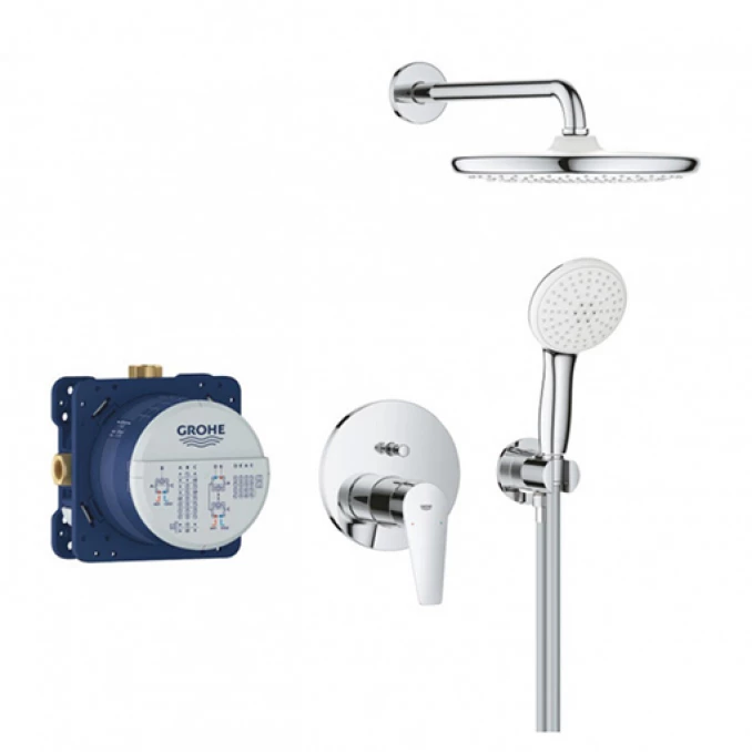 Ugradni set GROHE BAUEDGE sa Tempesta tušem 250mm 2F