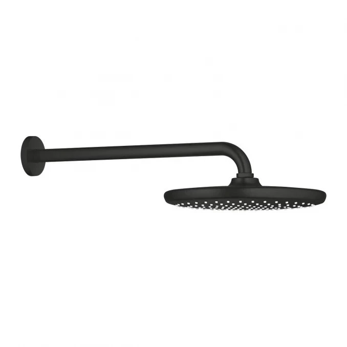 Ruža tuša sa držačem GROHE TEMPESTA 250. 380mm matte black