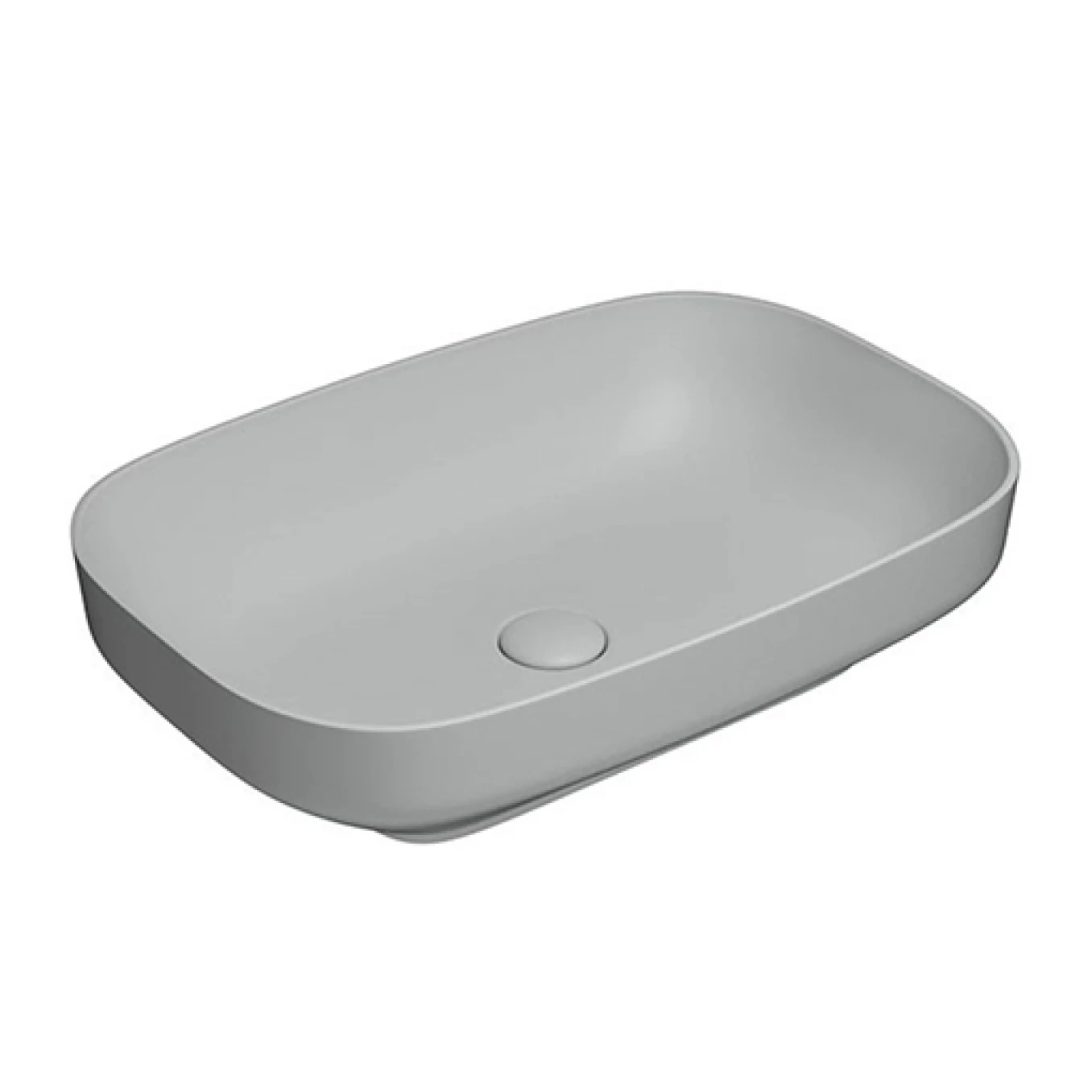 Lavabo COPEN nadgradni 585x380x140 matt gray