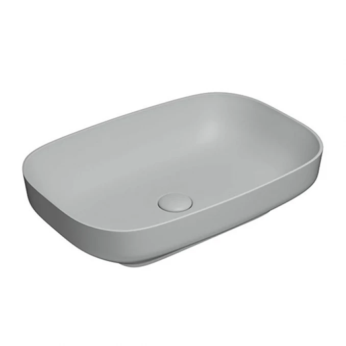 Lavabo COPEN nadgradni 585x380x140 matt gray