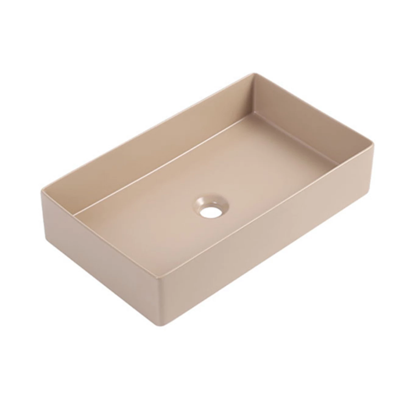 Lavabo COPEN nadgradni 600x360x130 matt khaki