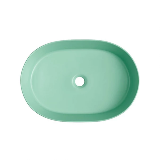 Lavabo COPEN nadgradni 560x390x140 matt green