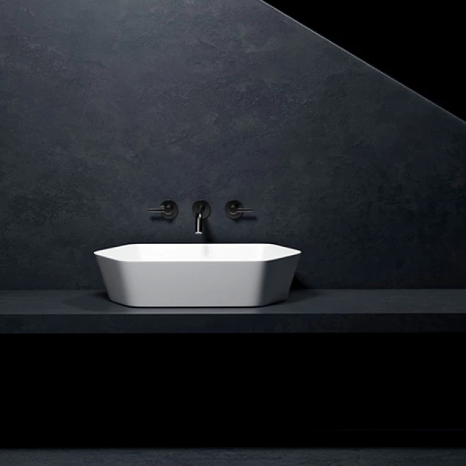 Lavabo COPEN nadgradni 610x360x145 matt white