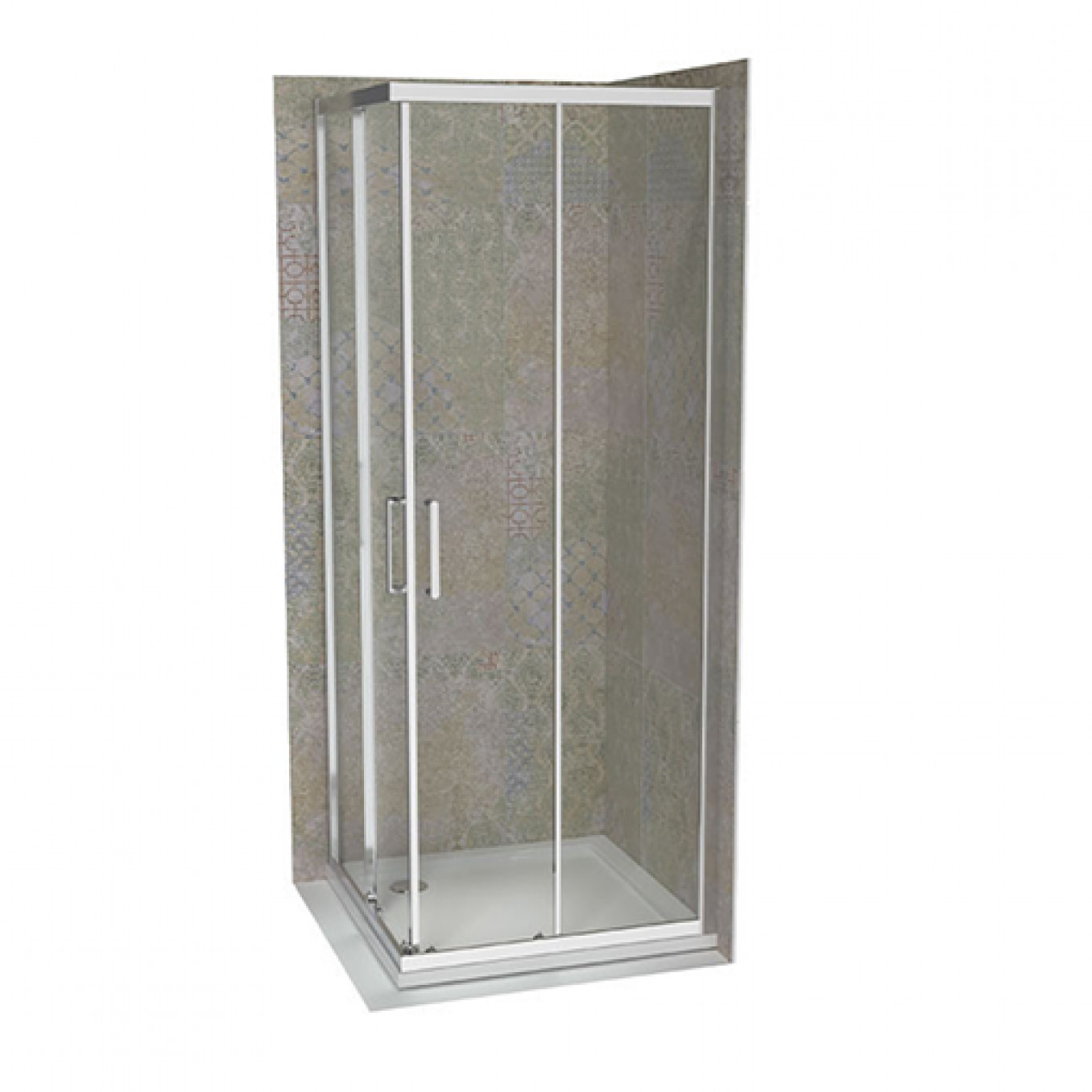 Tuš kabina COPEN ATLAS PRO 800x800x1950 hrom. staklo 6mm providno