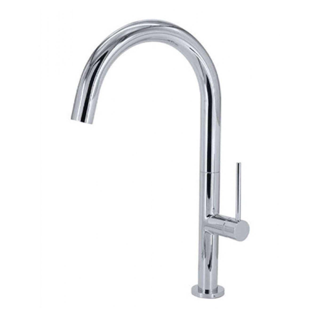 Jednoručna baterija za sudoperu COPEN SALT hrom sa 3 cijevi