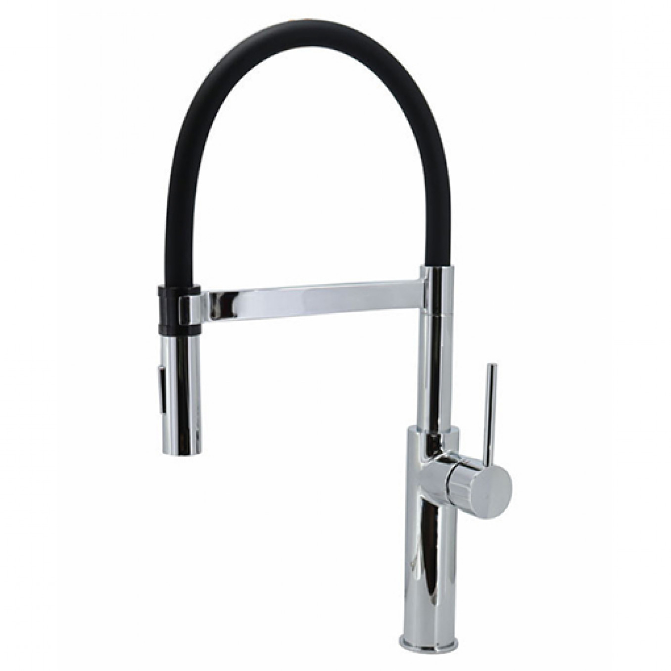 Jednoručna baterija za sudoperu COPEN PEPPER B sa flex lulom 2F hrom sa 3 cevi