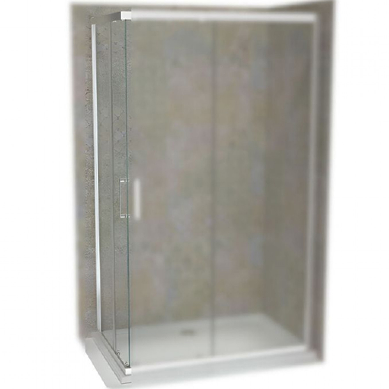 Bočno staklo sa vratima COPEN ATLAS PRO 700x1950 hrom. staklo 6mm providno