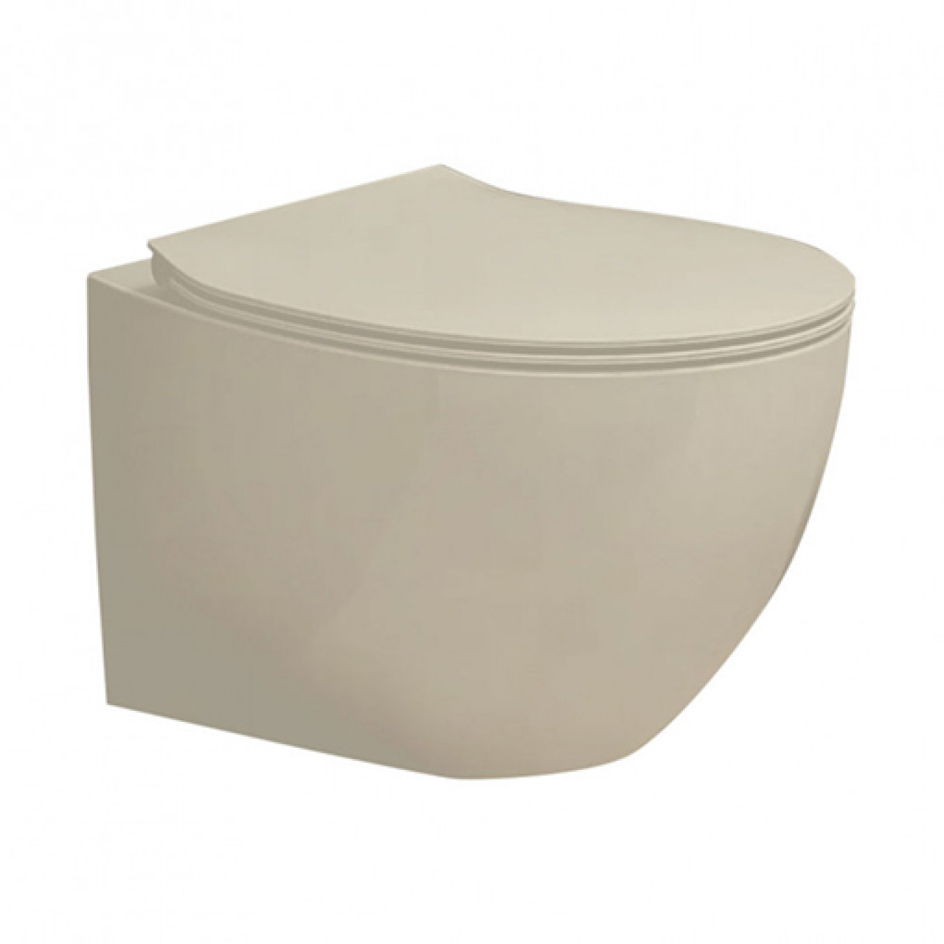 Konzolna šolja HATRIA PLANETA tortora rimless