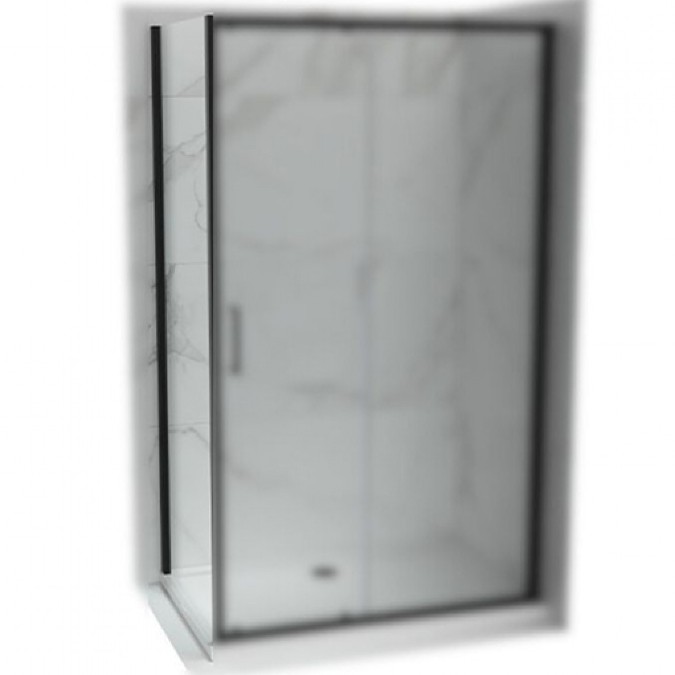 Bočno staklo COPEN ATLAS PRO 900x1950 mat crno. staklo 6mm providno