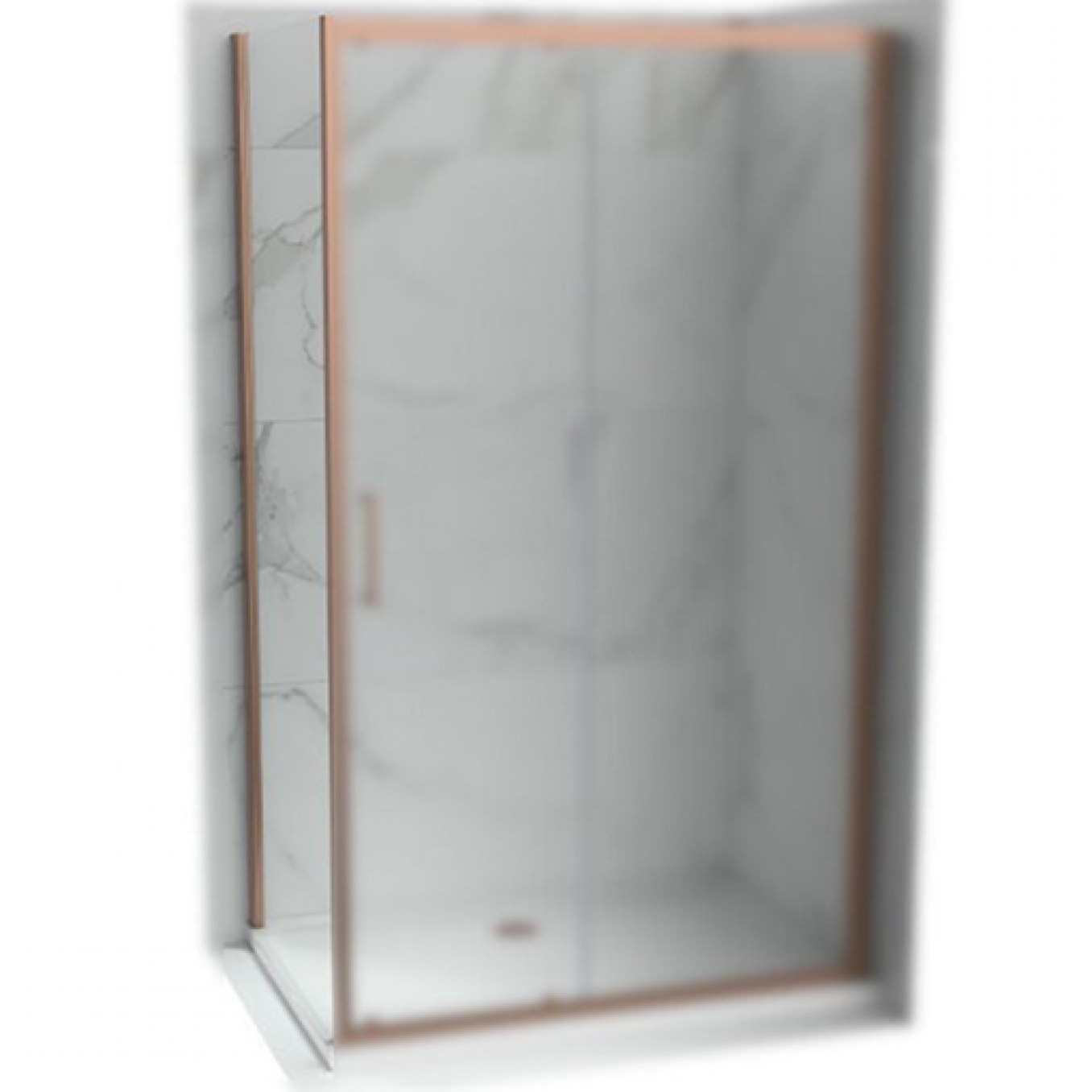 Bočno staklo COPEN ATLAS PRO 900x1950 rose gold. staklo 6mm providno