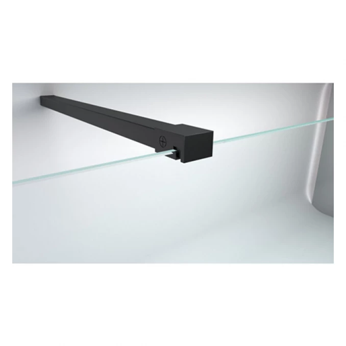 Walk-in COPEN MONTE 800x2000 8mm staklo. mat crni