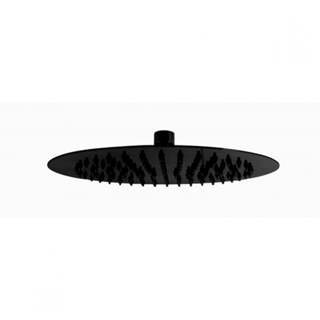 Ruža tuša COPEN fi300mm mat crna S/S304