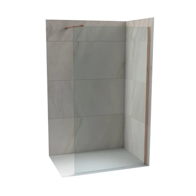 Walk-in COPEN MONTE 1200x2000 8mm staklo. rose gold