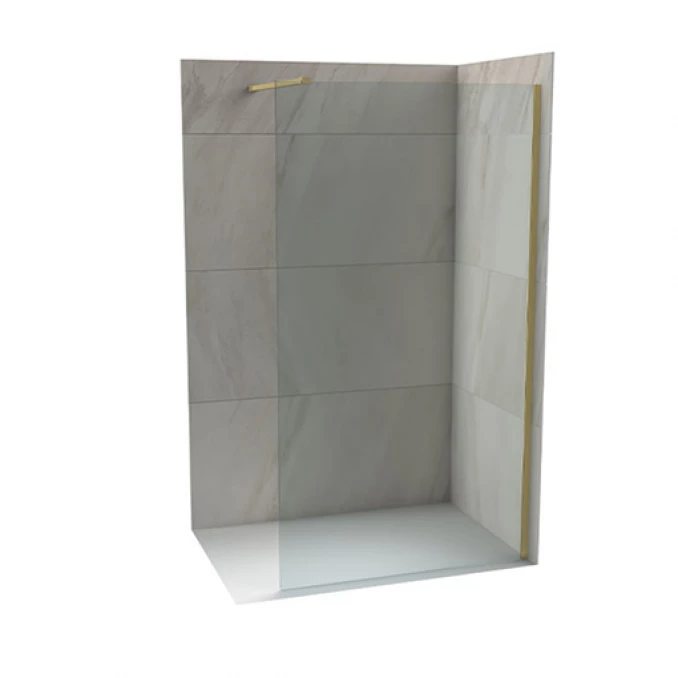 Walk-in COPEN MONTE 800x2000 8mm staklo. brušeno zlato