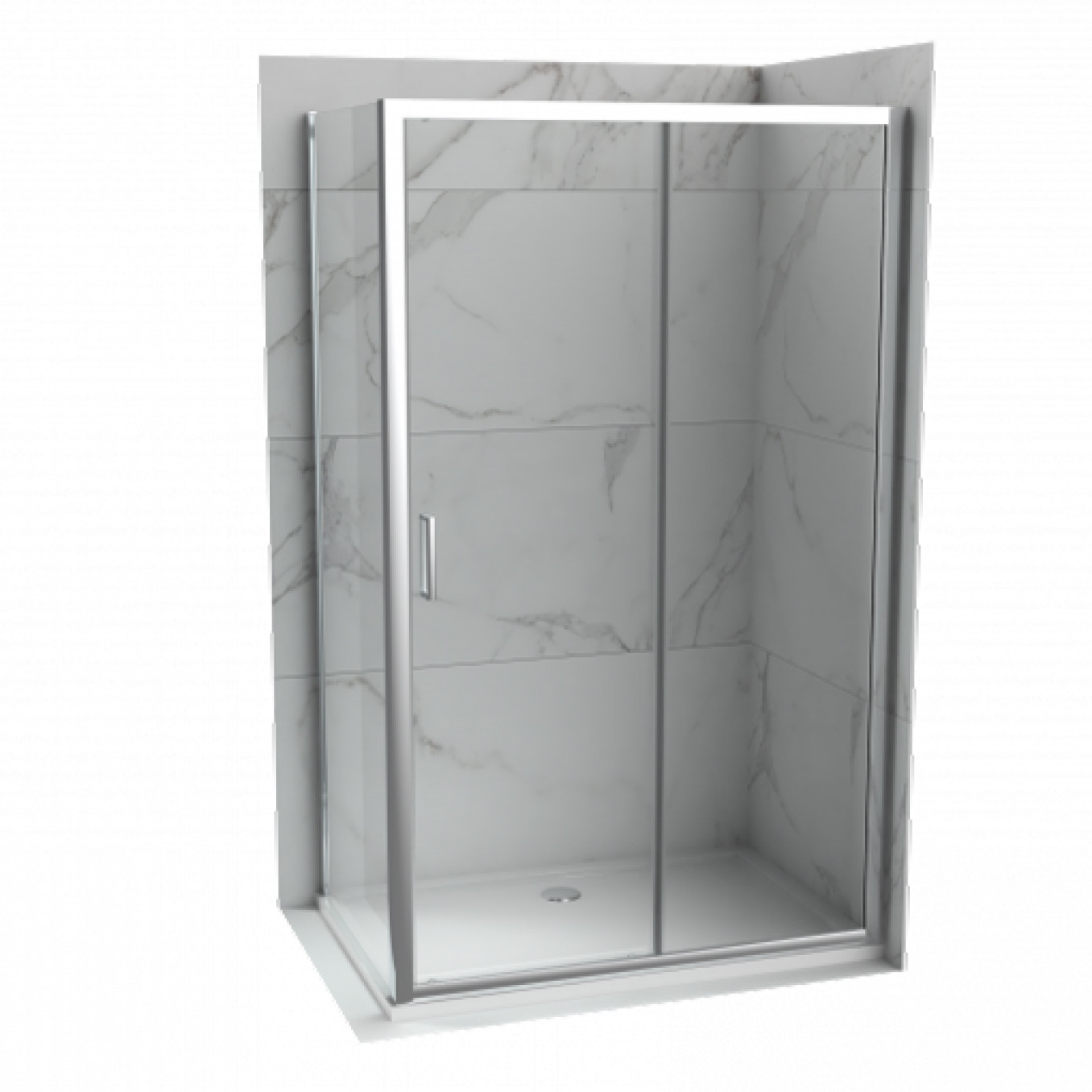 Tuš kabina COPEN PROJECT 1100x700X1950 staklo 6mm providno
