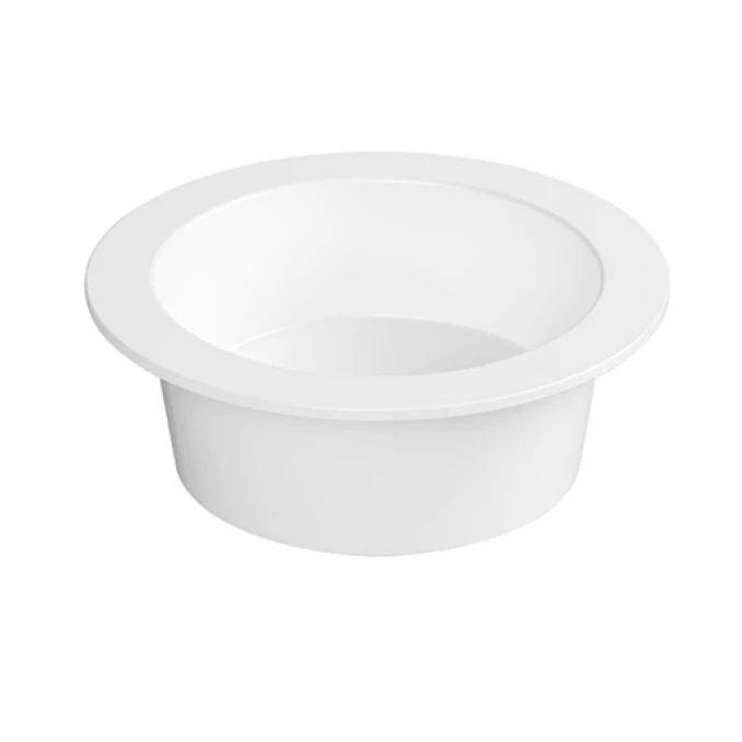 Lavabo COPEN sa postoljem i policom 500x500x825 matt white