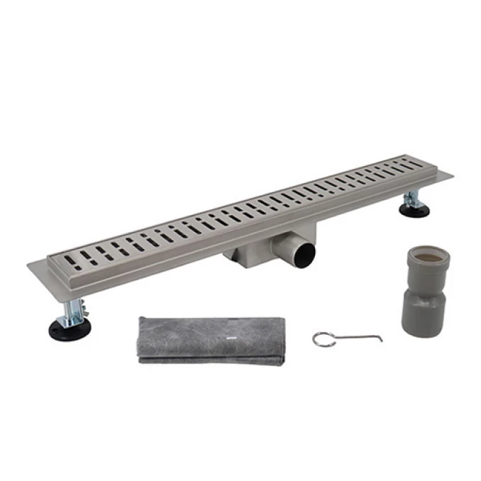 Tuš kanalica PROFIL M WAVE 600 brushed