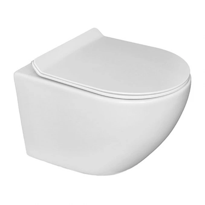 Konzolna šolja OPTIMO rimless sa duroplast soft close wc daskom