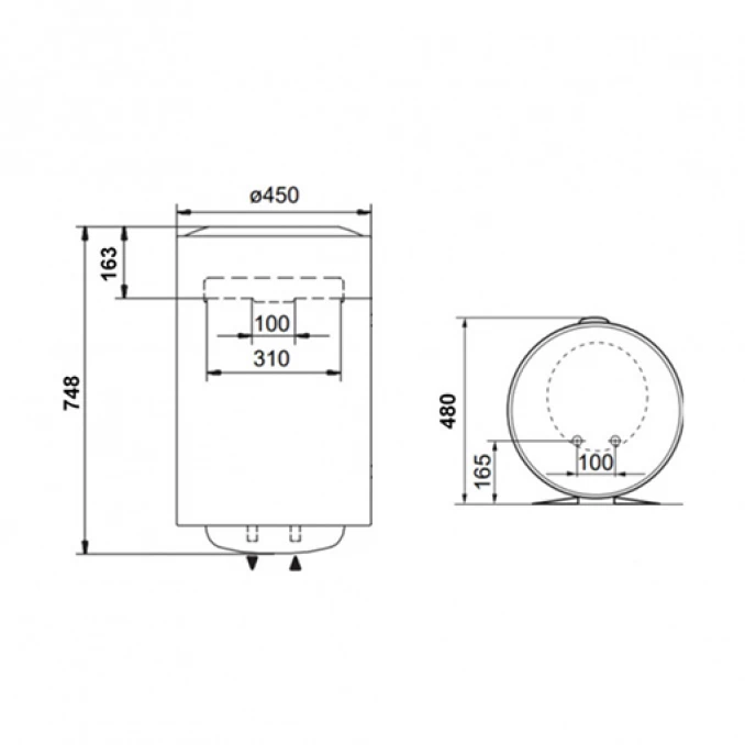 Bojler ARISTON PRO1 R 80 V 2K