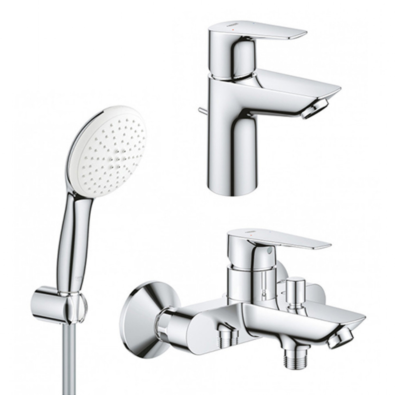 Set GROHE BAUEDGE NEW BN (23328001. 23604001. 26919003)