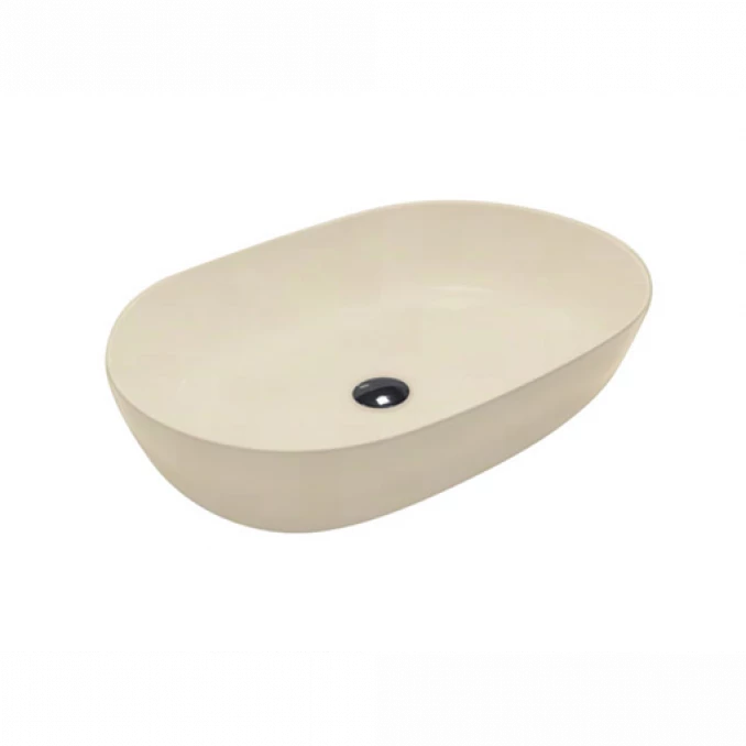 Lavabo nadgradni HATRIA HAPPYHOUR SLIM 12:00 570x380 glossy dove-gray