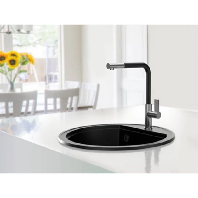 Granitna sudopera MILO ESSENCE O51 Lava stone sa sifonom