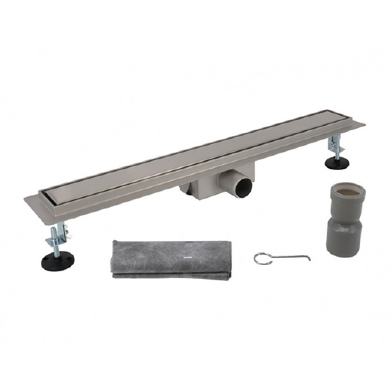 Tuš kanalica PROFIL M ROCK 500 brushed