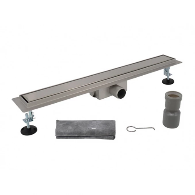 Tuš kanalica PROFIL M ROCK 500 brushed