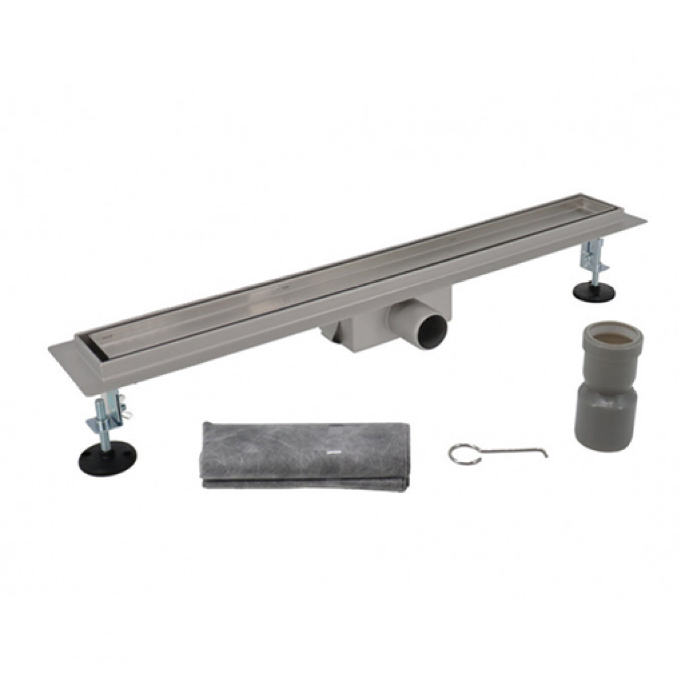 Tuš kanalica PROFIL M ROCK 700 brushed