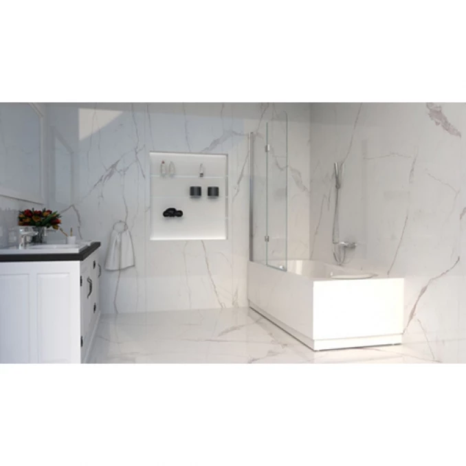 Paravan za kadu MINOTTI 1200x1500. 6mm staklo. preklopni