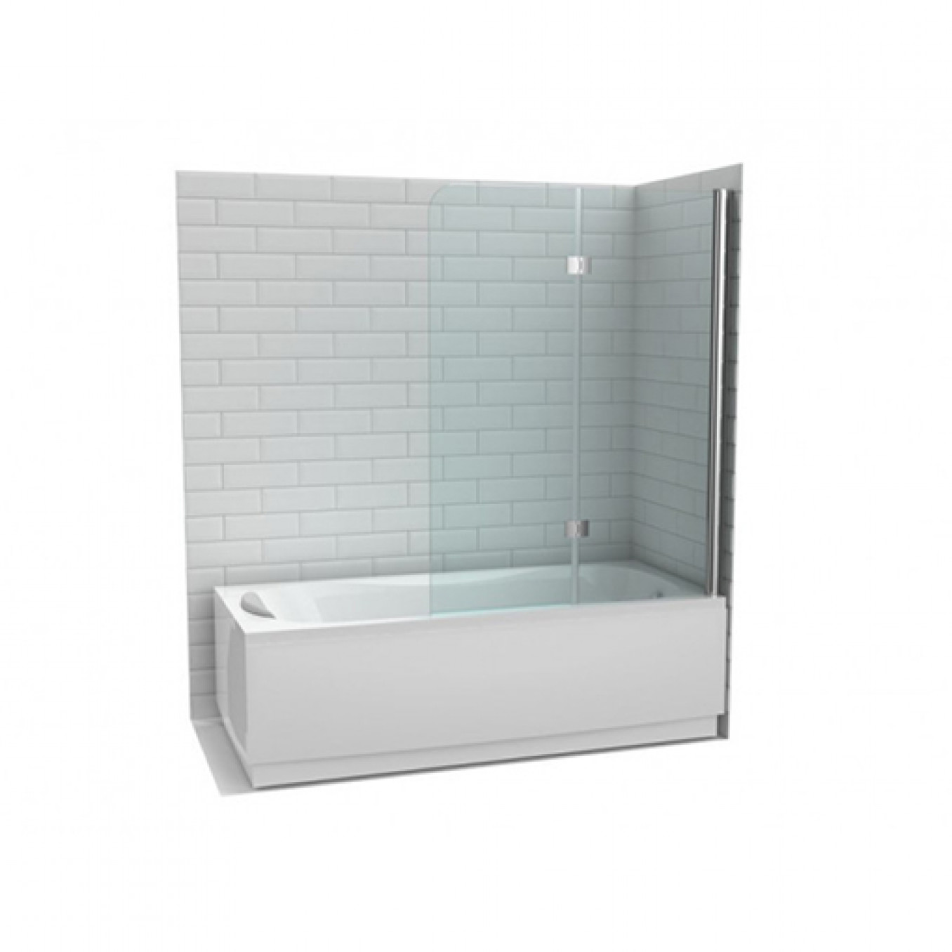 Paravan za kadu MINOTTI 1200x1500. 6mm staklo. preklopni