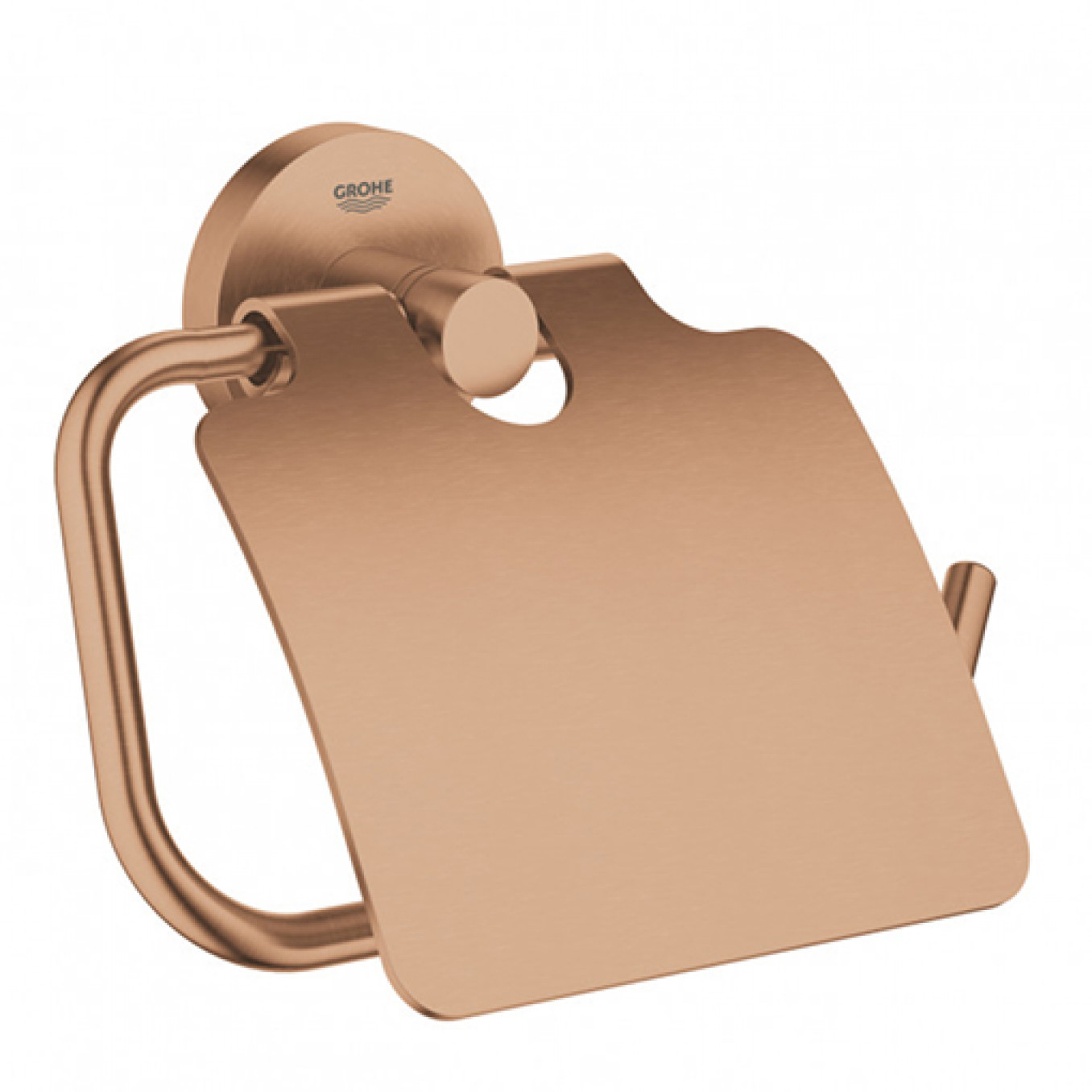 Držač toalet papira GROHE ESSENTIALS sa poklopcem brushed warm sunset