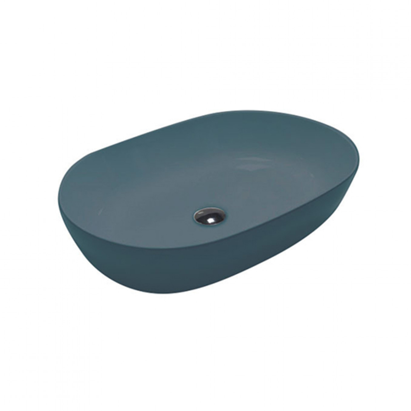 Lavabo HATRIA HAPPYHOUR SLIM 12:00 570x380 indigo glossy