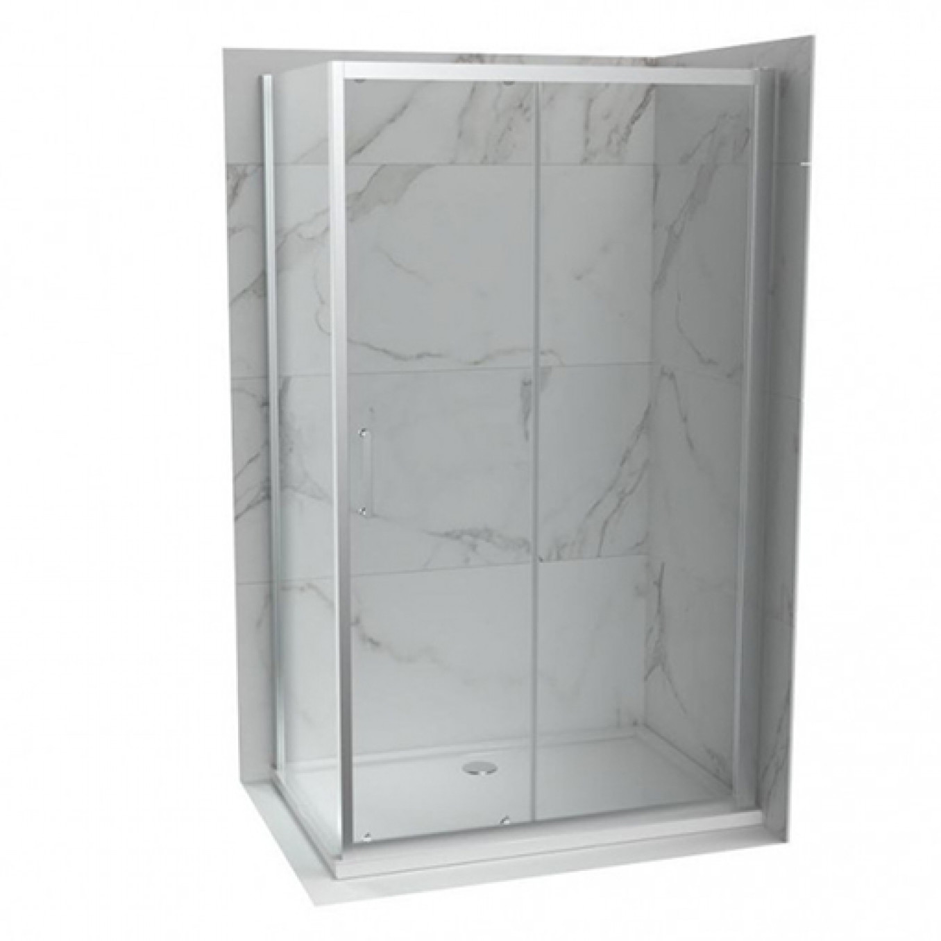 Tuš kabina ATLAS PRO 110X90 Chrome