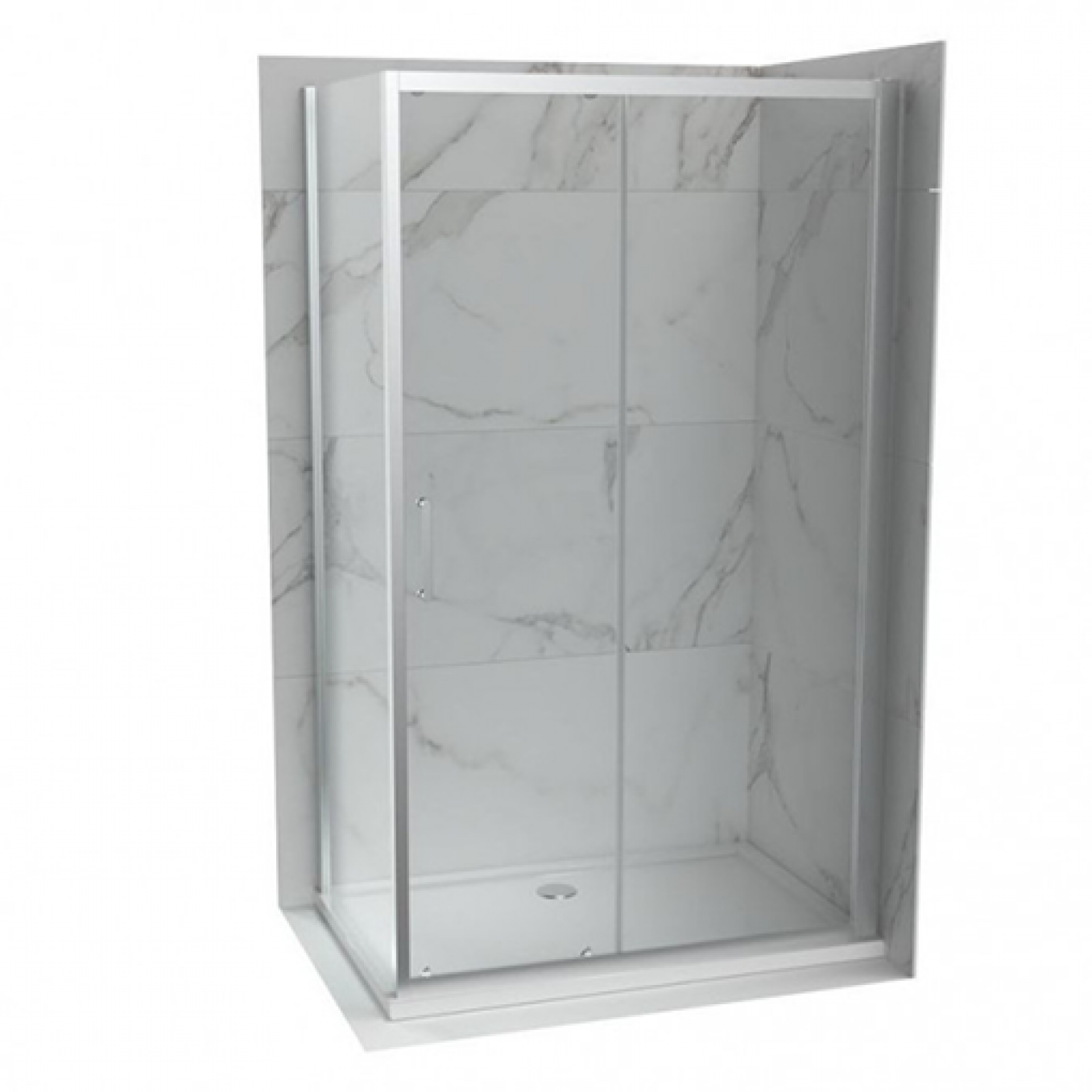 Tuš kabina ATLAS PRO 140X70 Chrome