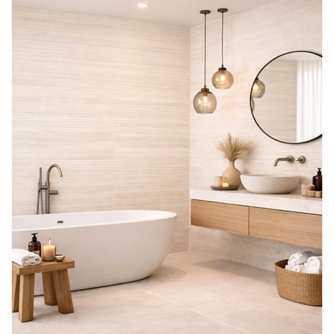 LIV TRAVERTINO CLASSICO cream structura matt 59.8x119.8 rett A1