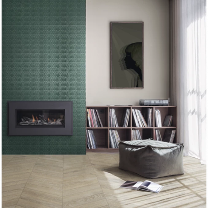 OSSIMORI avorio matt chevron 11x54 A20 07