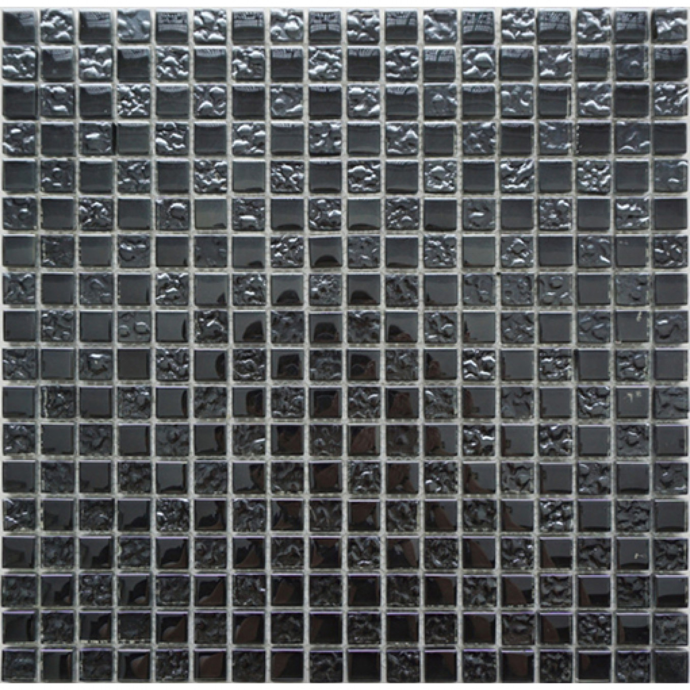 Mozaik stakleni crni GM005/2 300x300x8